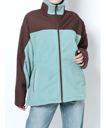 Ungrid | バイカラーフリースブルゾン(ブルゾン)