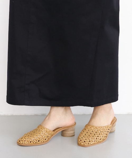 KBF（ケイビーエフ）の「メッシュミュール∴（サンダル・レディース・WHITE/ASH BROWN/BLACK・36/37/38）」の3枚目の写真