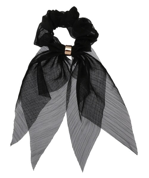 RESEXXY（リゼクシー）の「シャイニーシアータイシュシュ（シュシュ・レディース・アイボリー/ブラック/ブルー・F）」の2枚目の写真