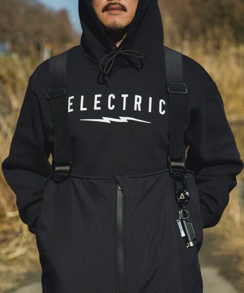 URBAN RESEARCH(アーバンリサーチ)の「ELECTRIC EX WATER REPELLENT BIB PT(つなぎ/オールインワン・メンズ・BLACK/CHARCOAL・L/XL)」の8枚目の写真