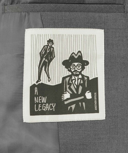 URBAN RESEARCH(アーバンリサーチ)の「ANOTHER OFFICE Santiago Sport Jacket(テーラードジャケット・メンズ・H/GRAY/BLACK/CHARCOAL・1/2/3)」の17枚目の写真