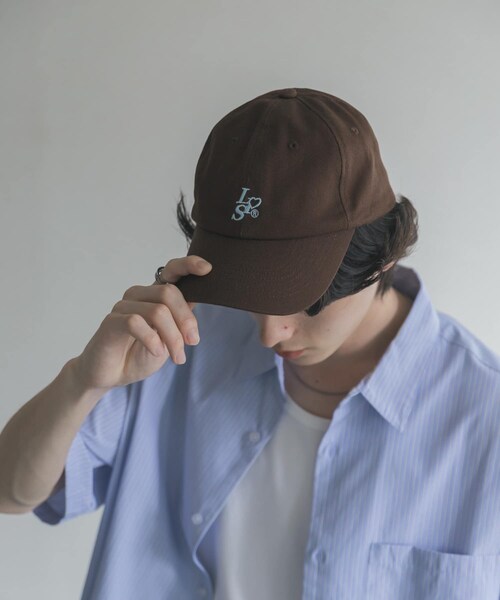 SENSE OF PLACE by URBAN RESEARCH（センスオブプレイスバイアーバンリサーチ）の「『別注』LOVE POP STUDIO×SENSE OF PLACE　キャップ（キャップ・メンズ・BLACK/BROWN/NAVY・One）」の12枚目の写真