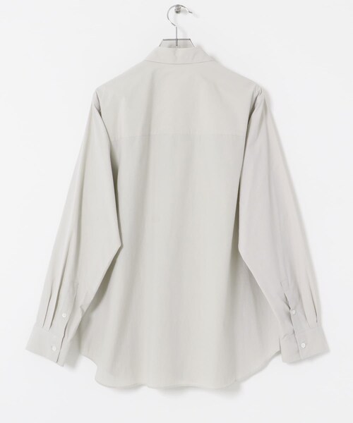 URBAN RESEARCH（アーバンリサーチ）の「ATON　SUVIN BROAD STANDARD SHIRTS（シャツ/ブラウス・メンズ・GRAY・4/6）」の9枚目の写真
