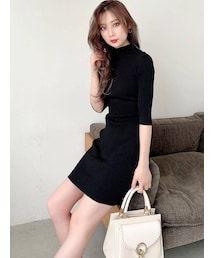 RESEXXY | リブニットワンピース(ワンピース)