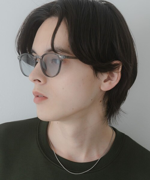 SENSE OF PLACE by URBAN RESEARCH（センスオブプレイスバイアーバンリサーチ）の「ボスリントンサングラス（メガネ・メンズ・BLACK/GRAY/BLUE・One）」の12枚目の写真
