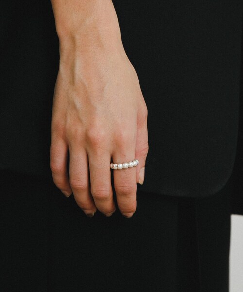 URBAN RESEARCH(アーバンリサーチ)の「decor『デコール』 Bubble ring(リング・レディース・Silver・one)」の3枚目の写真