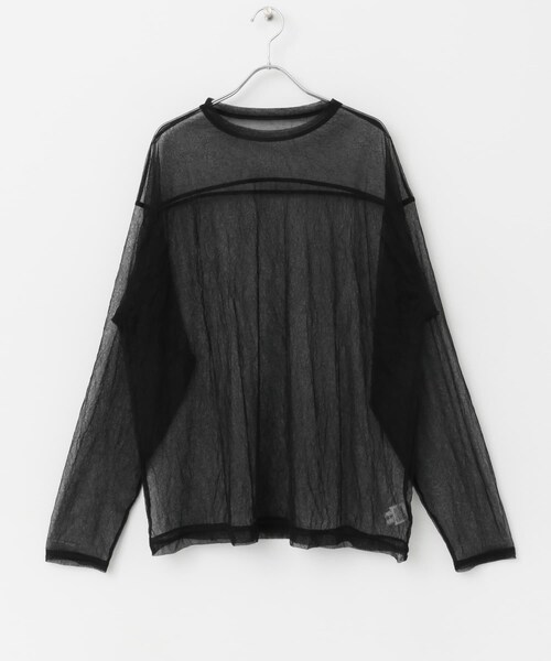 URBAN RESEARCH ROSSO（アーバンリサーチロッソ）の「provoke　シアーフットボールTシャツ（Tシャツ/カットソー・レディース・lightbeige/white/black・FREE）」の10枚目の写真