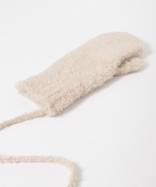 URBAN RESEARCH Sonny Label（アーバンリサーチサニーレーベル）の「ラメブークレーニットミトン（ベルト・レディース・エクリュ/グレー/ネイビー・One）」の10枚目の写真