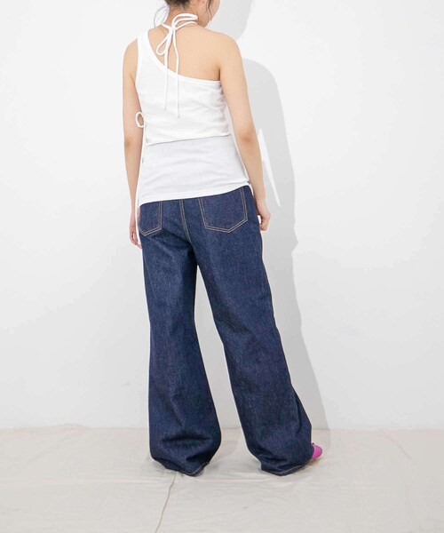 URBAN RESEARCH（アーバンリサーチ）の「mister it.　Aurelie（タンクトップ・レディース・white/black・FREE）」の5枚目の写真