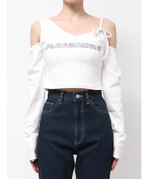 EMODA | LAYERED LOGO L/T(Tシャツ/カットソー)