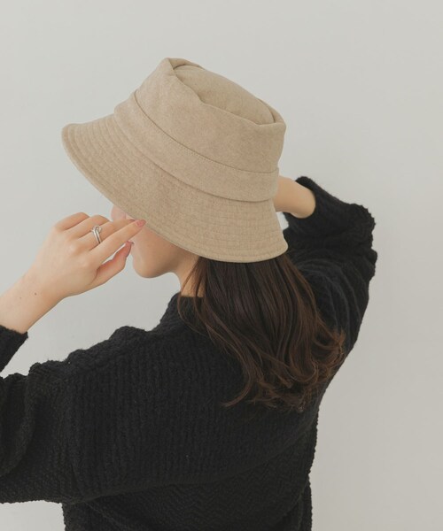 RODE SKO（ロデスコ）の「2WAYリボンバケットハット（ハット・レディース・BLACK/BEIGE・FREE）」の10枚目の写真