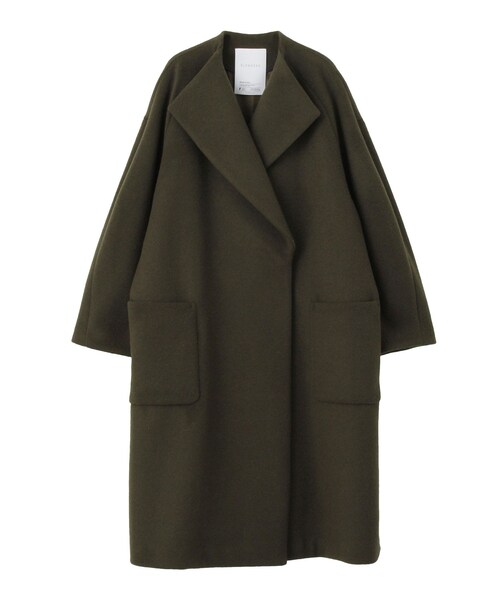 ELENDEEK（エレンディーク）の「DOUBLE BEAVER TENT LONGCOAT（その他アウター・レディース・グレー/ブラック/ベビーピンク/カーキ/キャメル・01/02/F）」の21枚目の写真