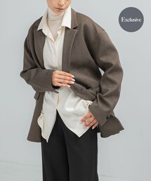 URBAN RESEARCH ROSSO WOMEN | 『別注』ELENDEEK×ROSSO　HERRINGBONE OVER JACKET(その他アウター)