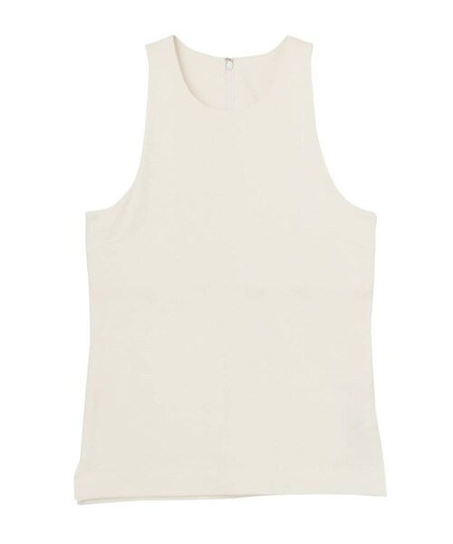 LAGUNAMOON（ラグナムーン）の「スムースアメリカンスリーブタンクトップ（タンクトップ・レディース・ホワイト/ブラック/アイスブルー・M/S）」の2枚目の写真