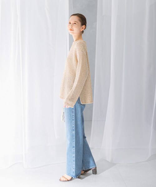 URBAN RESEARCH ROSSO（アーバンリサーチロッソ）の「upper hights　THE NIECE（デニムパンツ・レディース・FLOW・22/23/24/25）」の3枚目の写真