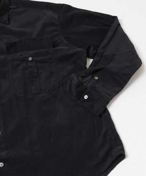 URBAN RESEARCH（アーバンリサーチ）の「PORTER CLASSIC　R-UP ORGANIC CRDRY SHIRT（シャツ/ブラウス・メンズ・BLACK・L/XL/XXL）」の9枚目の写真