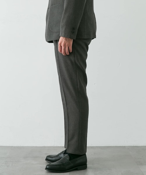 URBAN RESEARCH DOORS（アーバンリサーチドアーズ）の「LIFE STYLE TAILOR　ブラッシュドウールライクストレッチパンツ（スラックス・メンズ・NAVY/GRAY/KHAKI・S/M/L/XL）」の16枚目の写真