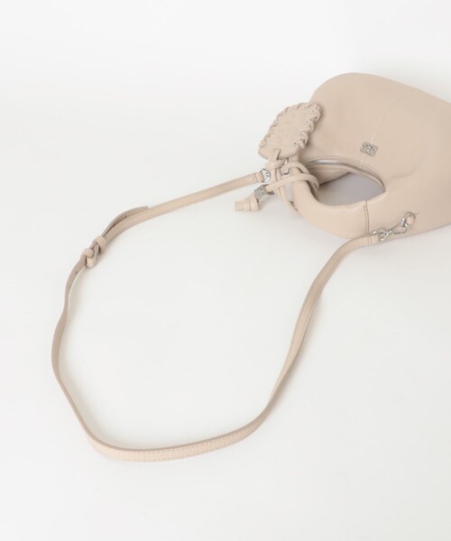 URBAN RESEARCH(アーバンリサーチ)の「GANNI Hobo Mini Grained(ハンドバッグ・レディース・W Pepper・0)」の6枚目の写真