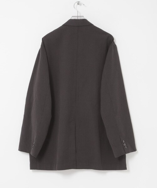 URBAN RESEARCH（アーバンリサーチ）の「new basic　WOOL SILK LINEN DOUBLE JACKET（テーラードジャケット・メンズ・BROWN・M/L/XL）」の6枚目の写真