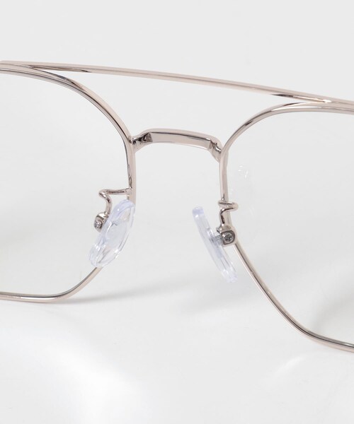 URBAN RESEARCH（アーバンリサーチ）の「decor　EYEWEAR DOUBLE-RIM（メガネ・レディース・SILVER/GOLD・-）」の14枚目の写真
