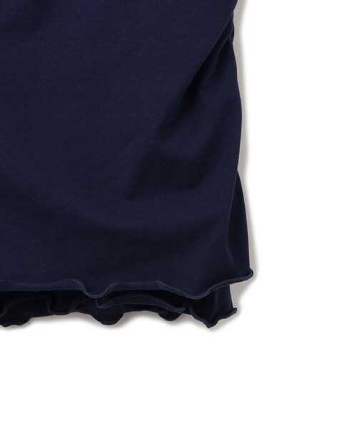 ADAM ET ROPE'(アダムエロペ)の「【WEB限定】ベアトップレイヤードカットソー(Tシャツ/カットソー・レディース・ホワイト/ダークブラウン/ネイビー・F)」の21枚目の写真