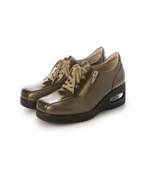 アトリエ Atelier 【3E】エアソールレースアップスニーカー