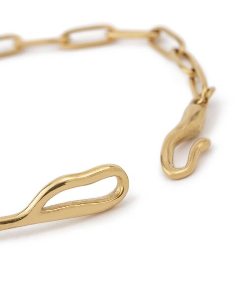 ROPE' PICNIC（ロペピクニック）の「ステンレスデザインバングル（バングル/リストバンド・レディース・ゴールド/ゴールド系/シルバー/シルバー系・F）」の12枚目の写真