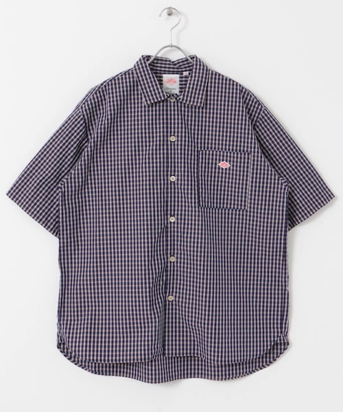 URBAN RESEARCH DOORS（アーバンリサーチドアーズ）の「DANTON　WORK SHIRTS SHORT-SLEEVE（シャツ/ブラウス・メンズ・BEG/GRY/NVY/BRN・42/44）」の2枚目の写真