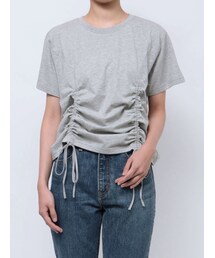 Ungrid | ギャザーデザインハーフスリーブTee(Tシャツ/カットソー)