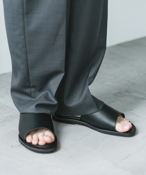 URBAN RESEARCH DOORS（アーバンリサーチドアーズ）の「Made in Japan カバーサンダル（サンダル・メンズ・BLACK/BROWN・M/L）」の5枚目の写真