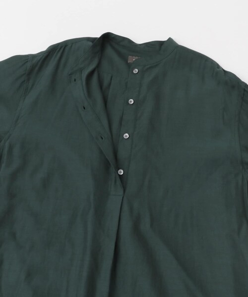 かぐれ（カグレ）の「WIRROW Cupro cotton shirts dress（ワンピース