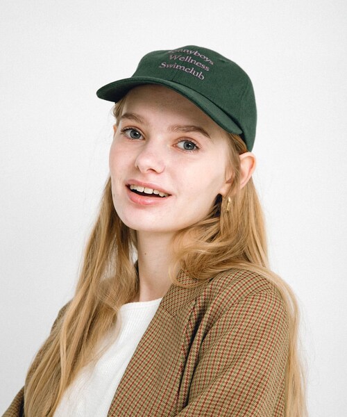URBAN RESEARCH Sonny Label（アーバンリサーチサニーレーベル）の「Sonnyboys logo cap（キャップ・レディース・ネイビー/グリーン/オフ/ブラウン・one）」の3枚目の写真