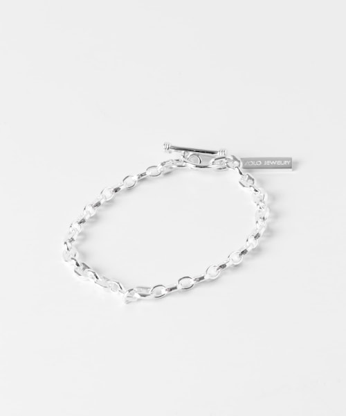 URBAN RESEARCH（アーバンリサーチ）の「XOLO　CUT CAVIAR LINK BRACELET（ブレスレット・メンズ・SILVER・19）」の3枚目の写真