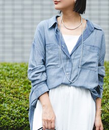 URBAN RESEARCH | シアーデニムシャツ(シャツ/ブラウス)