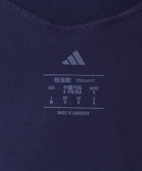 URBAN RESEARCH(アーバンリサーチ)の「adidas サッカー日本代表 ティロ26 トラベル 半袖Tシャツ(Tシャツ/カットソー・メンズ・D BLUE・XS/S/M/L/XL/XXL/XXXL/XXXXL/XXXXXL/XXXXXXL)」の10枚目の写真