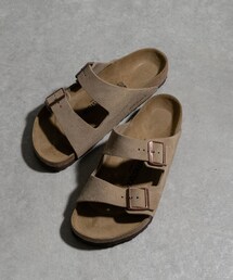 BIRKENSTOCK ARIZONA SUEDE TAUPE (regular)
