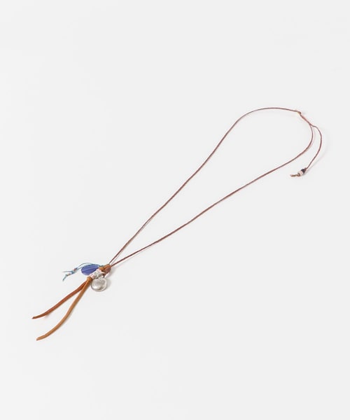 SCOSHA　COIN TASSEL CHARM NECKLACE