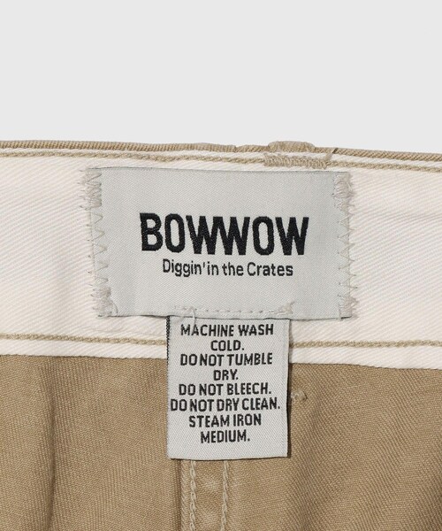 ADAM ET ROPE'(アダムエロペ)の「【BOWWOW/バウワウ】41 KHAKI TROUSERS AGED(その他パンツ・メンズ・ベージュ・L/M)」の10枚目の写真