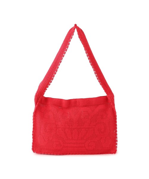 ADAM ET ROPE'(アダムエロペ)の「【Nananita(ナナニータ)】FOUNTAIN CROCHET BAG(ハンドバッグ・レディース・レッド系・F)」の4枚目の写真