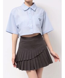 EVRIS | ワンポイントショートシャツ(シャツ/ブラウス)