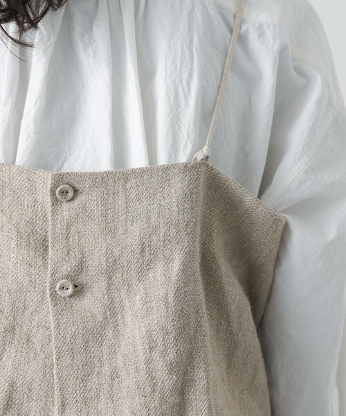かぐれ（カグレ）の「セミウェットリネンキャミソール（その他トップス・レディース・NATURAL・Free）」の13枚目の写真