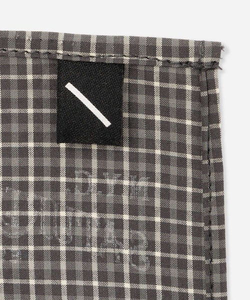 Saturdays NYC(サタデーズ ニューヨークシティ )の「Vintage Serif Check Scarf(バンダナ/スカーフ・レディース・グレー/キナリ/ベージュ・F)」の18枚目の写真