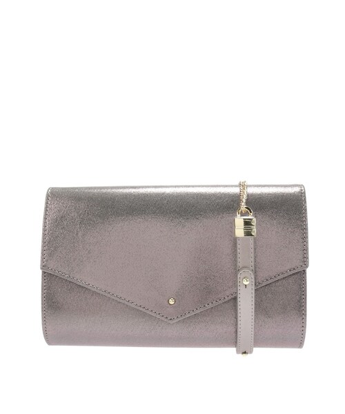 LAGUNAMOON（ラグナムーン）の「LADYシャインクラッチBAG（ハンドバッグ・レディース・ゴールド/シルバー・F）」の2枚目の写真