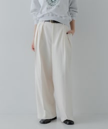 URBAN RESEARCH | 『3サイズ展開』 ウールライクツータックワイドパンツ(その他パンツ)