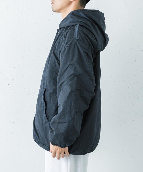 URBAN RESEARCH(アーバンリサーチ)の「Wide Dad Dad NYLON COACH PARKA(パーカー・メンズ・D NAVY・1/2)」の12枚目の写真