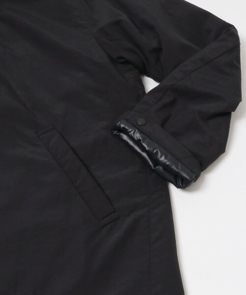 URBAN RESEARCH ROSSO(アーバンリサーチロッソ)の「『XLサイズあり』NOUVELLE中綿ステンカラーコート(ステンカラーコート・メンズ・BLACK/CHARCOAL・M/L/XL)」の14枚目の写真