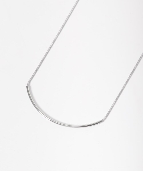 URBAN RESEARCH DOORS（アーバンリサーチドアーズ）の「カーブスライドネックレス（ネックレス・レディース・GOLD/SILVER・one）」の4枚目の写真