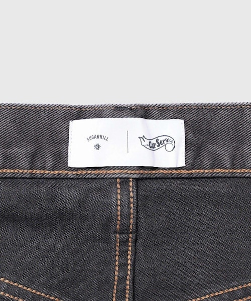 ADAM ET ROPE'(アダムエロペ)の「【SUGARHILL/シュガーヒル】"CAR SERVICE" MODERN DENIM REGULAR CUT(デニムパンツ・メンズ・ブラック・30/32)」の13枚目の写真