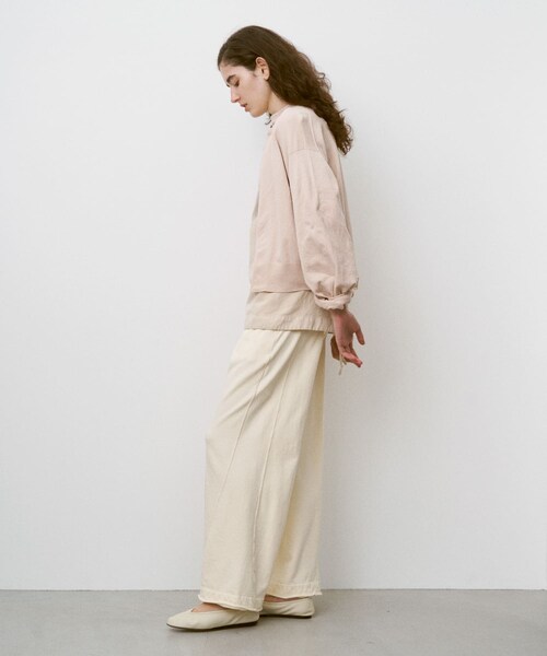 URBAN RESEARCH DOORS（アーバンリサーチドアーズ）の「unfil　GARMENTDYEINGCAMISOLE（キャミソール・レディース・stone/brown・1）」の7枚目の写真