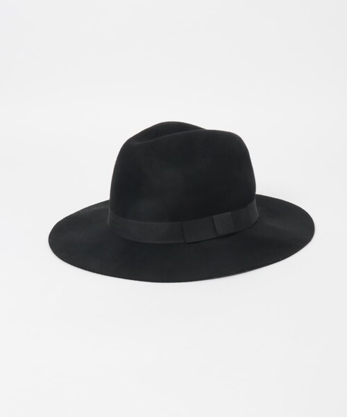 KBF（ケイビーエフ）の「KBF+　ベルト付き中折れハット∴（ハット・レディース・BEIGE/BLACK・one）」の4枚目の写真